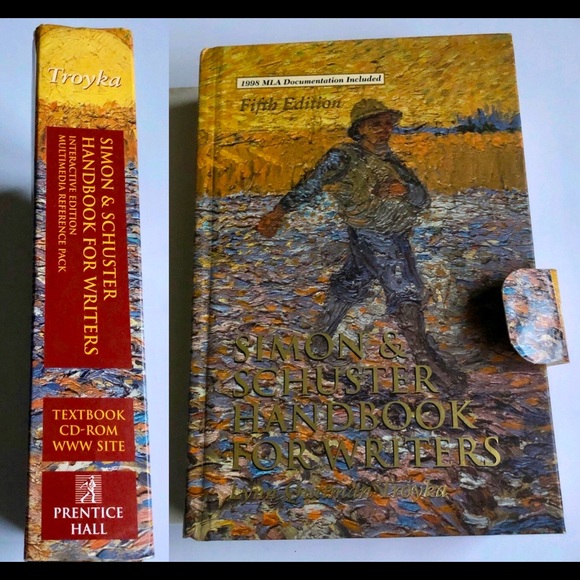 SIMON & SCHUSTER HANDBOOK FOR WRITERS, 5th ed. by Lynn Quitman Troyka VINTAGE - Picture 2 of 15